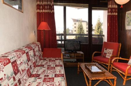 Urlaub in den Bergen 2-Zimmer-Berghütte für 6 Personen (A112) - Résidence la Loubatière - Montgenèvre - Wohnzimmer