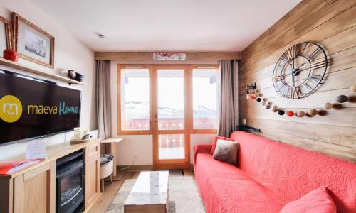 Аренда на лыжном курорте Апартаменты 2 комнат 4 чел. (Sélection 27m²) - Résidence la Marelle et Le Rami - Maeva Home - Montchavin La Plagne - летом под открытым небом