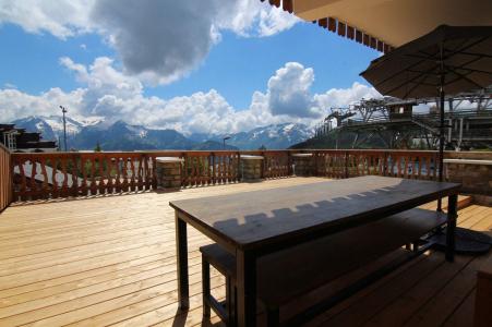 Urlaub in den Bergen 3-Zimmer-Appartment für 6 Personen (P2) - Résidence la Ménandière - Alpe d'Huez - Terrasse