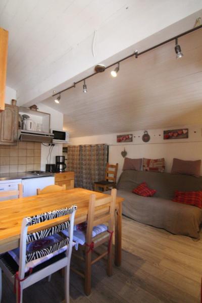 Vakantie in de bergen Studio 4 personen (D6) - Résidence la Ménandière - Alpe d'Huez - Woonkamer