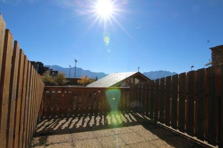 Vacances en montagne Studio 4 personnes (L1) - Résidence la Ménandière - Alpe d'Huez - Terrasse