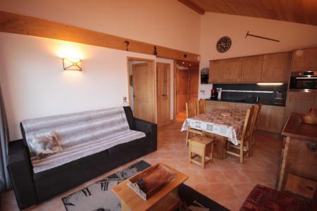Vakantie in de bergen Appartement 3 kamers 6 personen (20) - Résidence la Perle des Alpes H - Les Saisies - Woonkamer