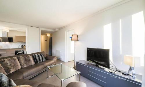 Holiday in mountain resort 4 room apartment 6 people (Sélection 100m²-3) - Résidence la Petite Ourse - MH - Flaine - Living room