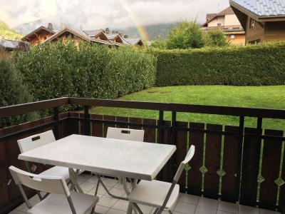 Skiverleih 3-Zimmer-Appartment für 6 Personen (1) - Résidence la Ploche - Morzine - Draußen im Sommer