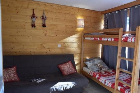 Vakantie in de bergen Studio 4 personen (PONC) - Résidence la Renardière - Montgenèvre - Woonkamer