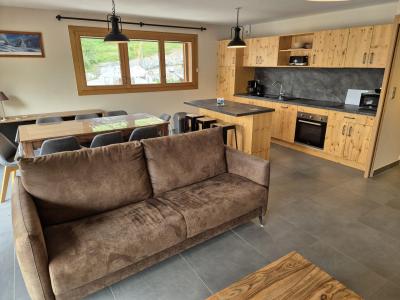 Vakantie in de bergen Appartement 3 kamers 7 personen (EB1) - Résidence La Résidence - Les 2 Alpes - Woonkamer