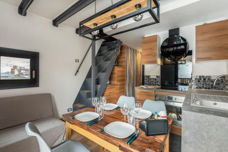 Vacaciones en montaña Apartamento dúplex 3 piezas 6 personas (176) - Résidence la Roche Blanche - Val Thorens - Comedor