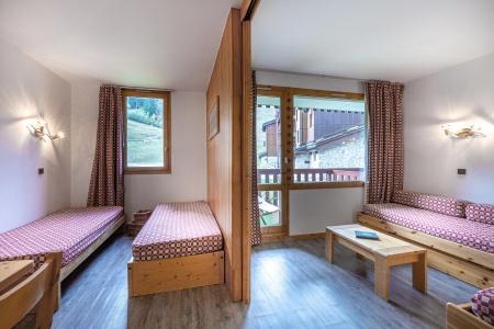 Vakantie in de bergen Studio 4 personen (014) - Résidence la Roche Combe - Valmorel - Woonkamer