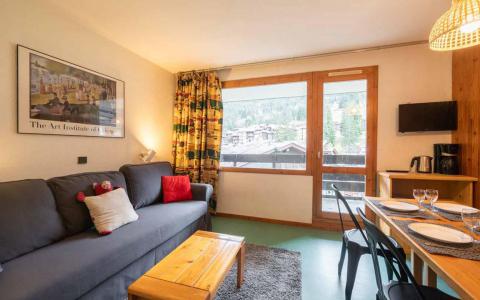 Vakantie in de bergen Appartement 2 kamers 5 personen (G 433) - Résidence La Ruelle - Valmorel - Woonkamer