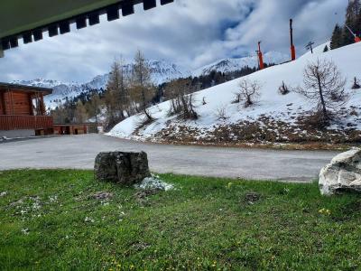 Vacaciones en montaña Estudio -espacio montaña- para 4 personas (2) - Résidence la Taiga - La Plagne - Terraza