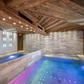 Holiday in mountain resort 7 room triplex chalet 14 people (ANGELUS) - Résidence la Tapia - Val d'Isère - Swimming pool