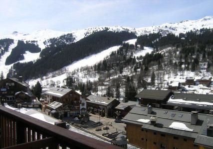 Vacaciones en montaña Estudio para 4 personas (A11) - Résidence la Tougnète - Méribel - Terraza