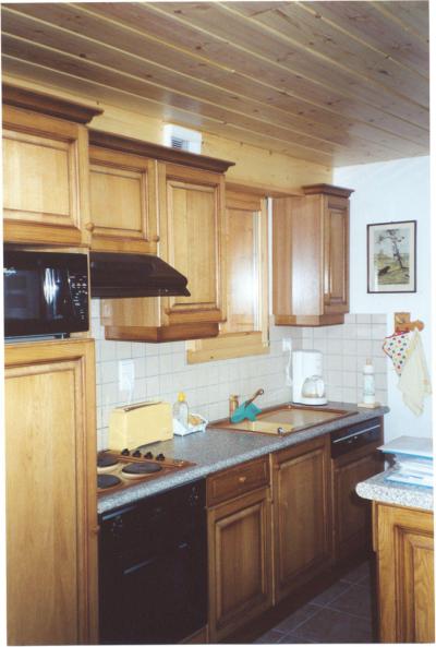 Vakantie in de bergen Appartement 5 kamers 8 personen (016P) - Résidence la Tour du Merle - Champagny-en-Vanoise - Open keuken