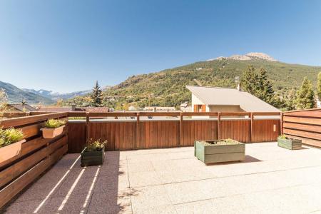 Vacances en montagne Appartement 3 pièces coin montagne 7 personnes (HED01) - Résidence la Tourmaline - Serre Chevalier - Terrasse