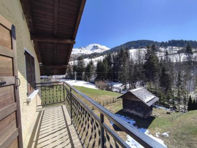 Vacaciones en montaña Apartamento 3 piezas para 5 personas (0842) - Résidence la Touvière - Le Grand Bornand - Balcón