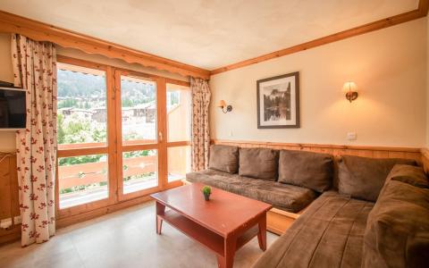 Urlaub in den Bergen 3-Zimmer-Appartment für 6 Personen (GL275) - Résidence la Valériane - Valmorel - Wohnzimmer