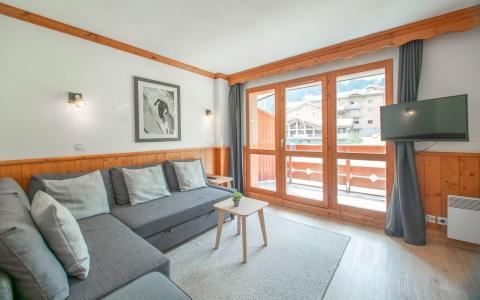 Urlaub in den Bergen 3-Zimmer-Appartment für 6 Personen (GL344) - Résidence la Valériane - Valmorel - Wohnzimmer