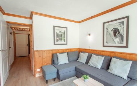 Urlaub in den Bergen 3-Zimmer-Appartment für 6 Personen (GL344) - Résidence la Valériane - Valmorel - Wohnzimmer