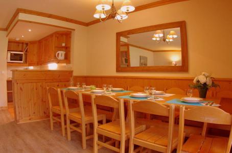 Holiday in mountain resort 5 room duplex apartment 10 people (GL307) - Résidence la Valériane - Valmorel - Living room