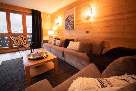 Vakantie in de bergen Appartement duplex 5 kamers 10 personen (GL416) - Résidence la Valériane - Valmorel - Woonkamer