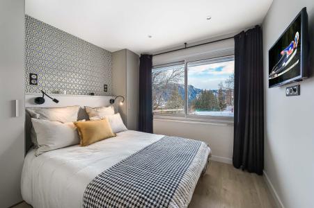Urlaub in den Bergen 3-Zimmer-Appartment für 4 Personen (12) - Résidence la Vanoise - Courchevel - Schlafzimmer