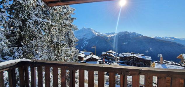 Vacances en montagne Studio coin montagne 4 personnes (415) - Résidence la Vanoise - La Rosière - Balcon