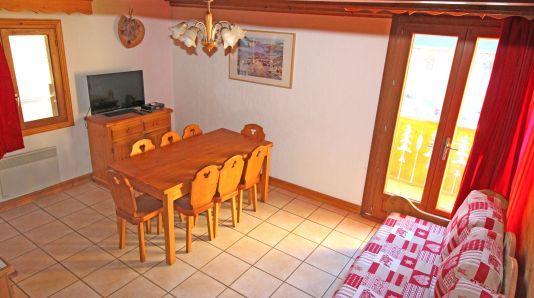 Holiday in mountain resort 4 room duplex apartment 6 people (3) - Résidence la Voute - Saint Martin de Belleville - Living room