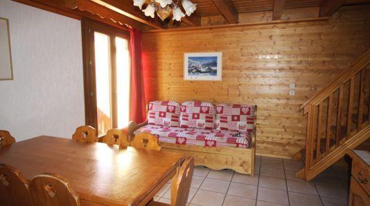 Holiday in mountain resort 4 room duplex apartment 6 people (3) - Résidence la Voute - Saint Martin de Belleville - Living room