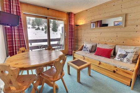 Urlaub in den Bergen 2-Zimmer-Berghütte für 6 Personen (D8) - Résidence Lac Blanc - Méribel-Mottaret - Wohnzimmer