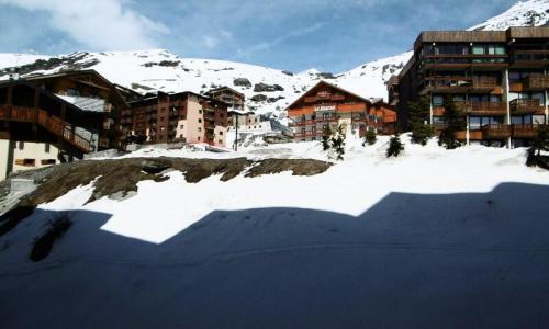 Wakacje w górach Studio 4 osoby (23m²-3) - Résidence Lac Blanc - MH - Val Thorens - Na zewnątrz latem