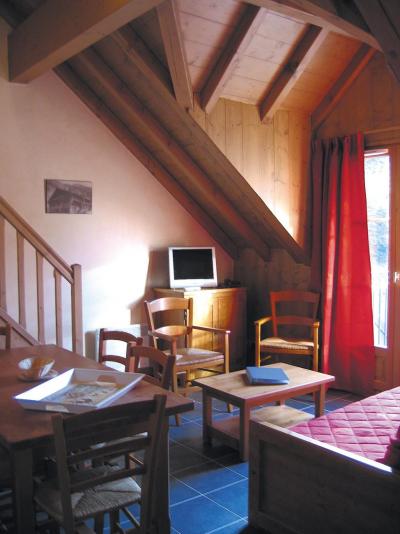 Urlaub in den Bergen Résidence Lagrange les Arolles - Saint Gervais - Wohnzimmer