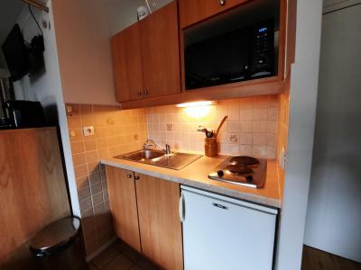 Vakantie in de bergen Studio bergnis 4 personen (E7) - Résidence Lauzes - Les Menuires - Keuken