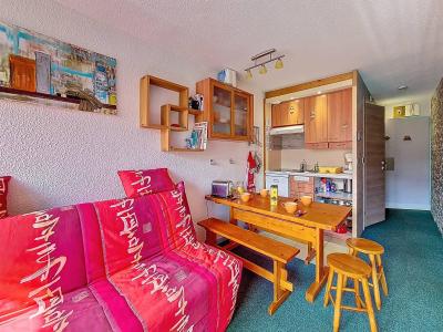 Urlaub in den Bergen 2-Zimmer-Holzhütte für 4 Personen (607) - Résidence Lauzière - Val Thorens - Wohnzimmer