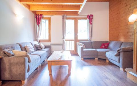 Vakantie in de bergen Appartement duplex 5 kamers 9 personen (G234) - Résidence Lauzière-Dessus - Valmorel - Woonkamer