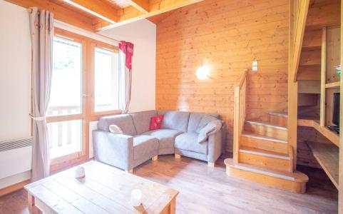 Vakantie in de bergen Appartement duplex 5 kamers 9 personen (G234) - Résidence Lauzière-Dessus - Valmorel - Woonkamer