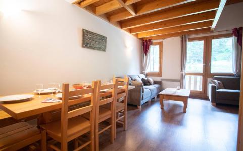 Vakantie in de bergen Appartement duplex 5 kamers 9 personen (G234) - Résidence Lauzière-Dessus - Valmorel - Woonkamer