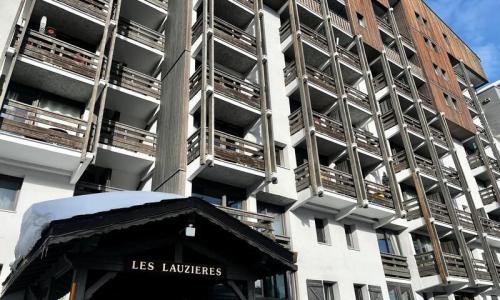 Wakacje w górach Apartament 2 pokojowy 4 osób (28m²-6) - Résidence Lauzieres - MH - Val Thorens - Na zewnątrz latem