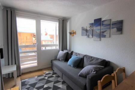 Vakantie in de bergen Studio cabine 4 personen (111) - Résidence Lauzières - Val Thorens - Woonkamer