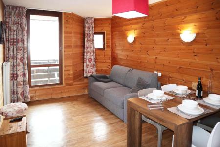 Vakantie in de bergen Studio bergnis 4 personen (410) - RESIDENCE LE 1650 - Les Orres - Woonkamer