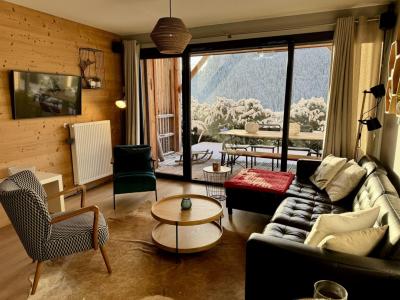 Urlaub in den Bergen 5-Zimmer-Appartment für 8 Personen (19) - Résidence Le 360 - Châtel - Wohnzimmer