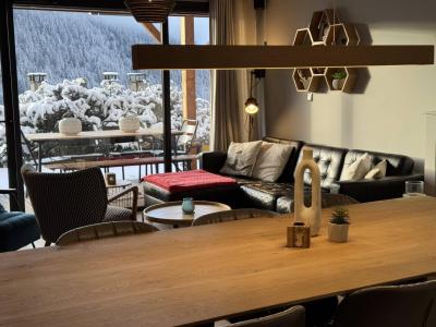 Urlaub in den Bergen 5-Zimmer-Appartment für 8 Personen (19) - Résidence Le 360 - Châtel - Wohnzimmer