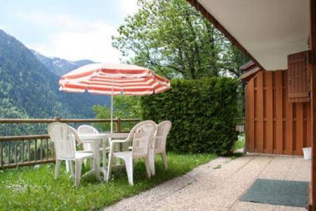 Vacanze in montagna Résidence le Balcon des Alpes - Châtel - Terrazza