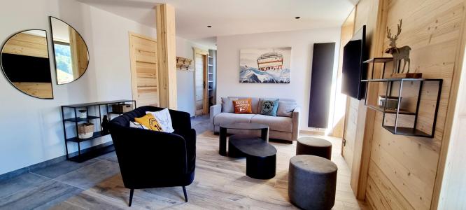 Vacanze in montagna Appartamento 5 stanze con cabina per 9 persone - Résidence Le Bellevue - Le Grand Bornand - Soggiorno