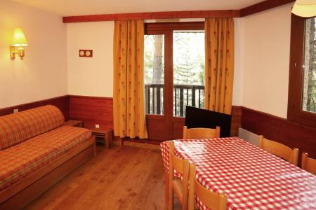 Vakantie in de bergen Appartement 2 kamers bergnis 6 personen (313) - Résidence le Belvédère - Les Orres - Woonkamer