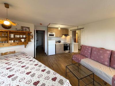 Vakantie in de bergen Appartement 4 kamers bergnis 10 personen (293) - Résidence le Belvédère - Les Orres - Woonkamer