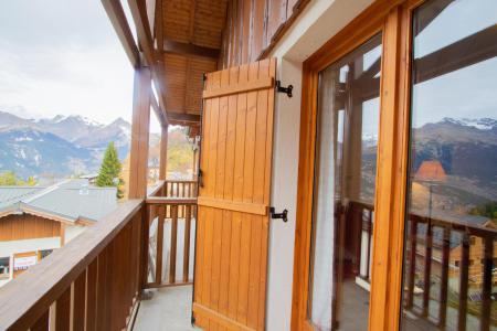 Vacaciones en montaña Apartamento 2 piezas cabina para 6 personas (03) - Résidence le Belvédère Busseroles - Valfréjus - Balcón