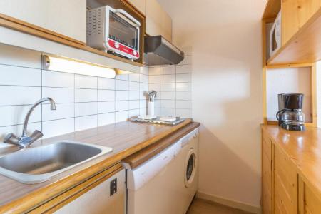 Vakantie in de bergen Studio cabine 6 personen (412) - Résidence le Belvédère - La Rosière - Keukenblok