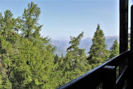 Urlaub in den Bergen Studio Schlafnische 4 Personen (312) - Résidence le Belvédère - Risoul - Terrasse