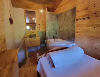 Holiday in mountain resort 3 room duplex apartment cabin 6 people (406) - Résidence le Bilboquet - Montchavin La Plagne - Bedroom