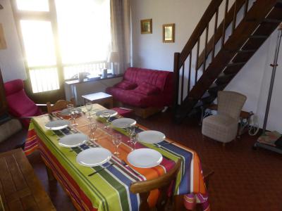 Urlaub in den Bergen 3 Zimmer Maisonettewohnung für 8 Personen (B181) - Résidence le Bionnassay - Les Contamines-Montjoie - Wohnzimmer